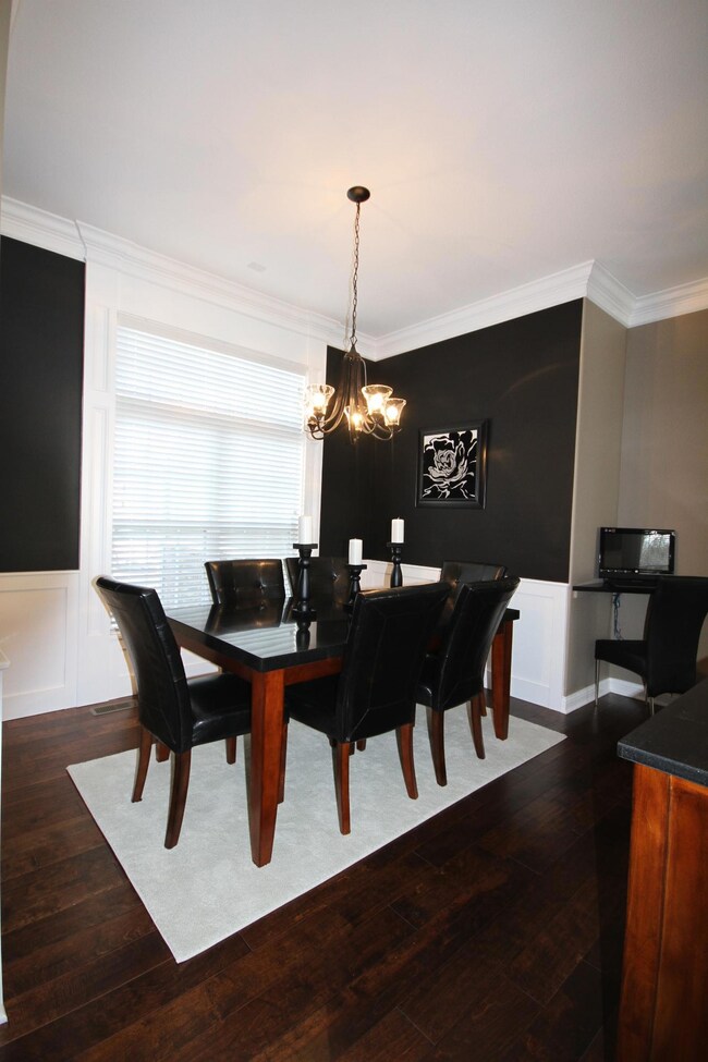 Formal Dining Room and Desk Area