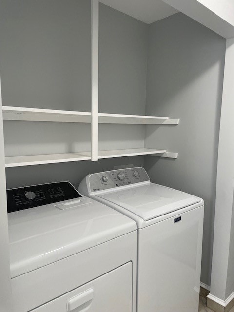 first floor laundery