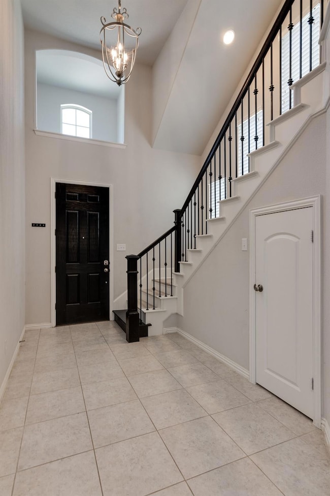 Foyer entrance featuring a healthy amount of sunli