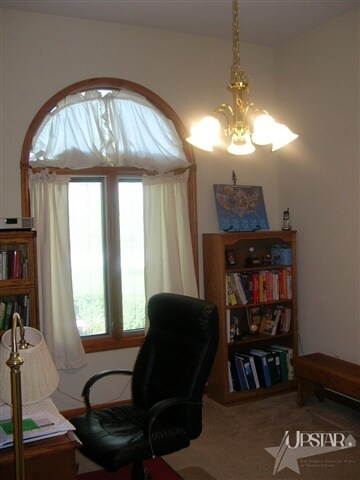 Formal Dining room is being used as an office