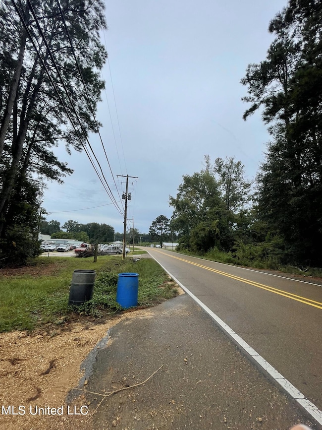 View towards car