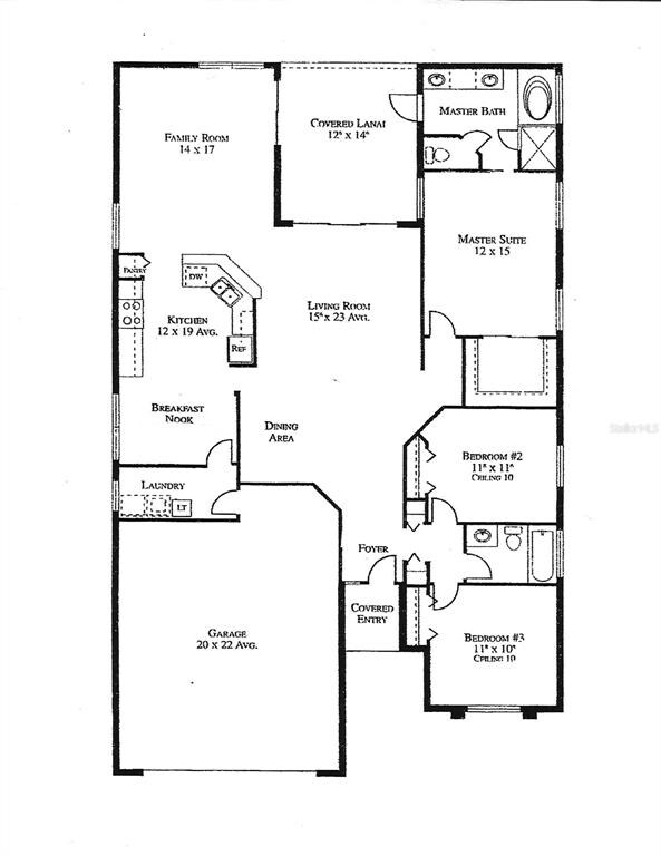 Flexible floor plan, easy for daily living and ent