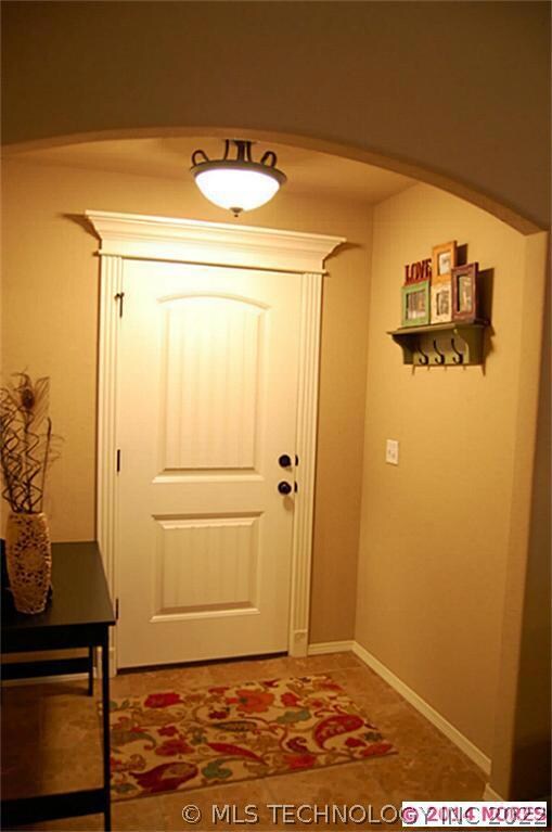 Bright entry.