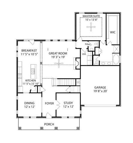 1st floor plan