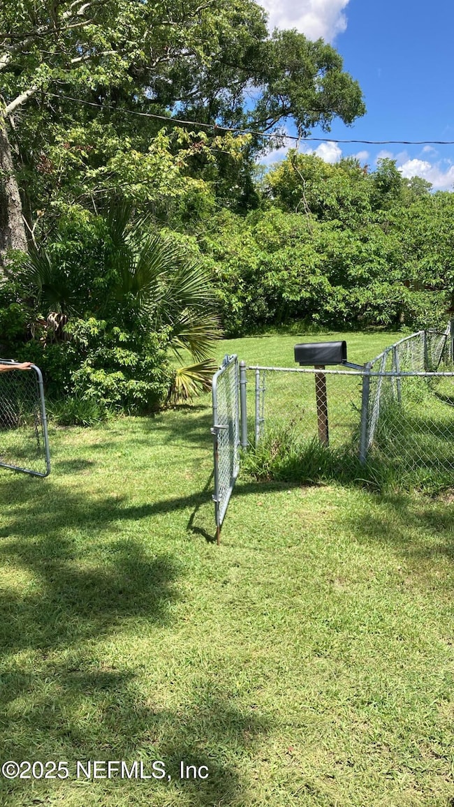 separate gate to storage section