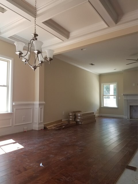Dining and living room hardwood