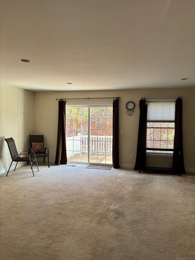 with sliders out to deck