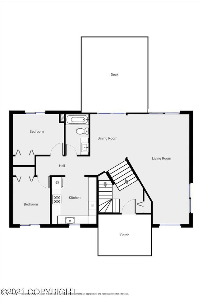 2nd floor. 3810 Runestad Cir - 2nd Floor