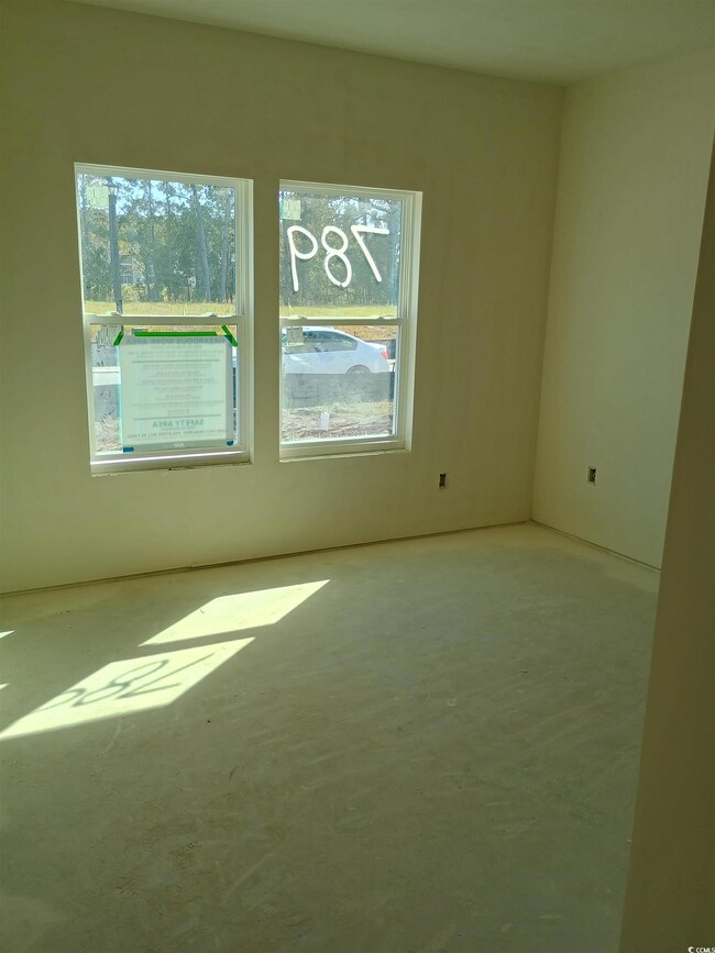 View of spare room