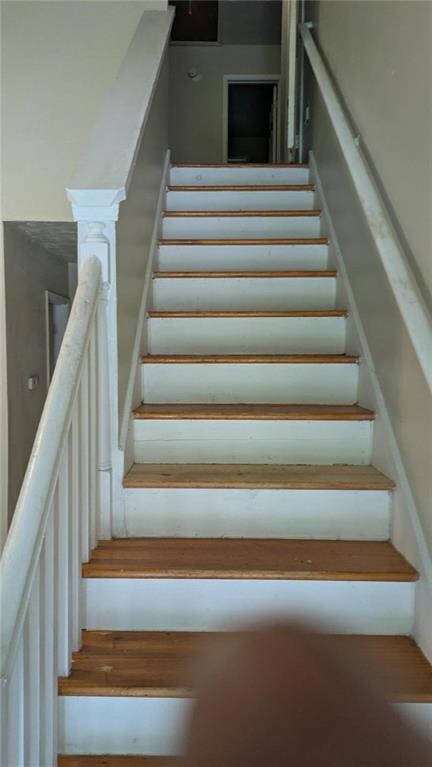 View of stairs