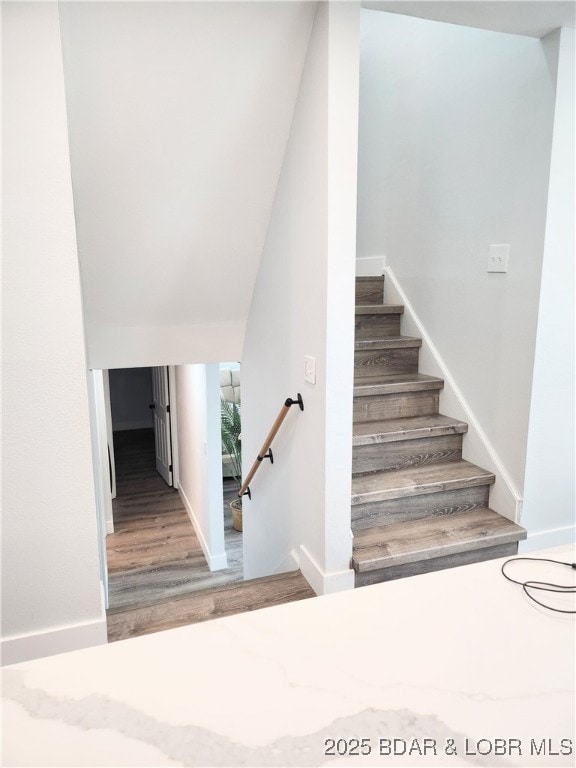 Stairs to upper & lower Level