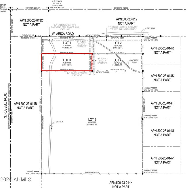 LOT 3 W Arica (No Address) Rd unit 3, Casa Grande, AZ 85193 - photo 2