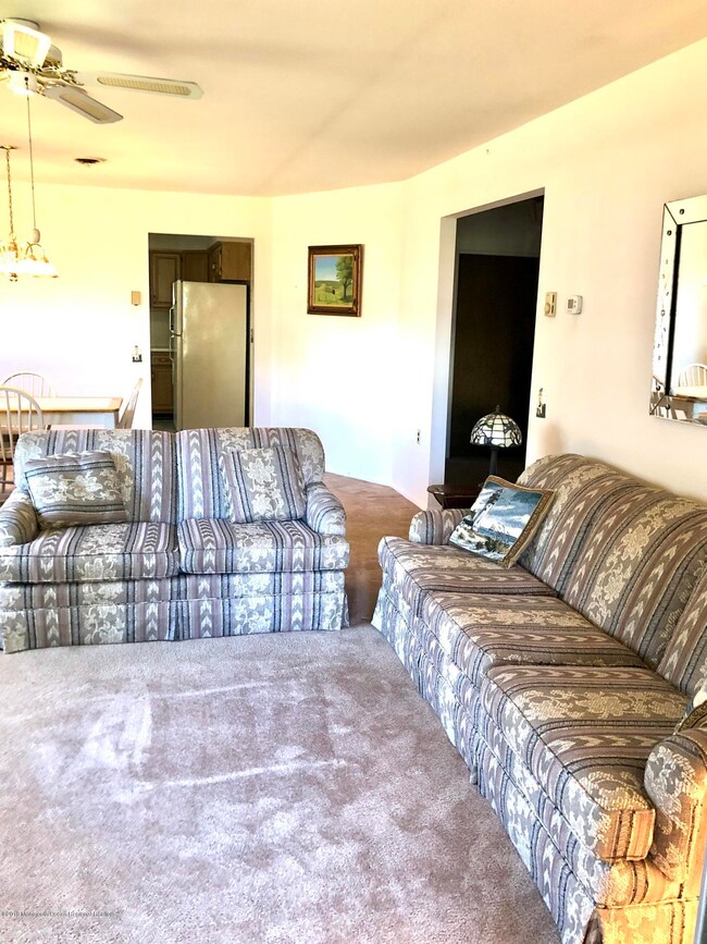 Spacious living/dining room