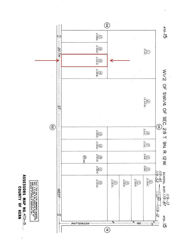 Assessor's Map