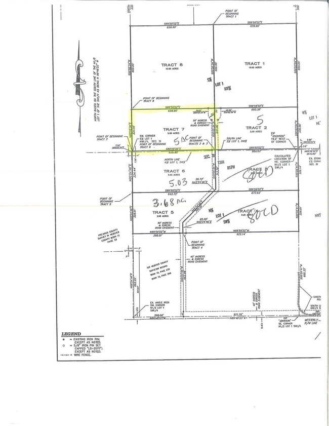 Survey map