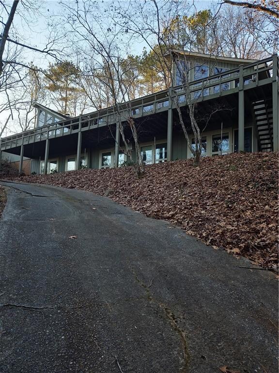 View rear of home