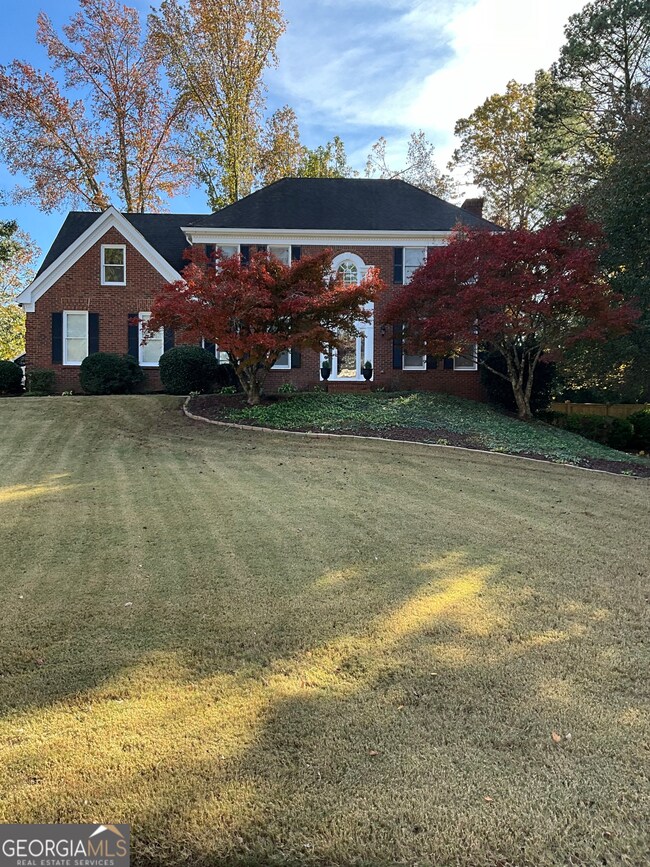 Nestled on a .7 acre plot.