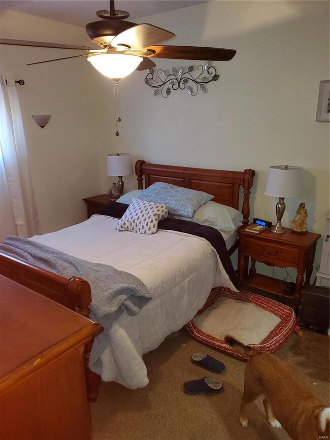 Primary bedroom with bath