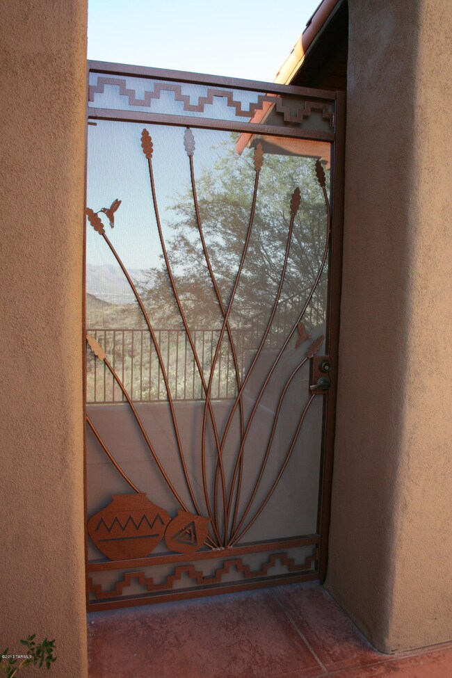 Come home through the custom gate