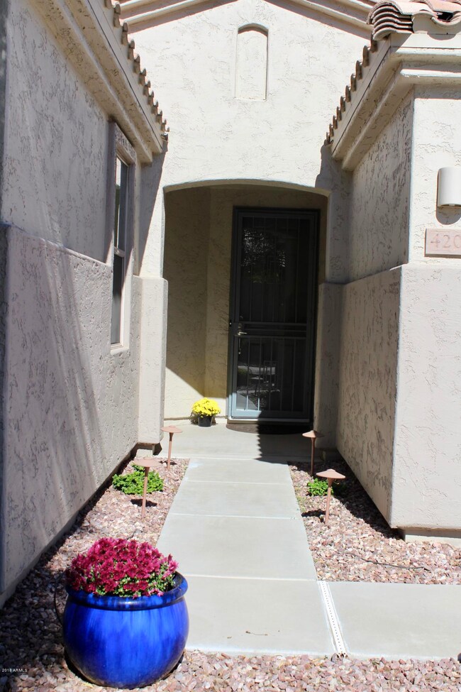 Front entry walk