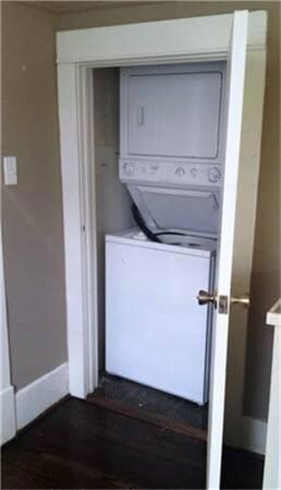 stackable washer and dryer included