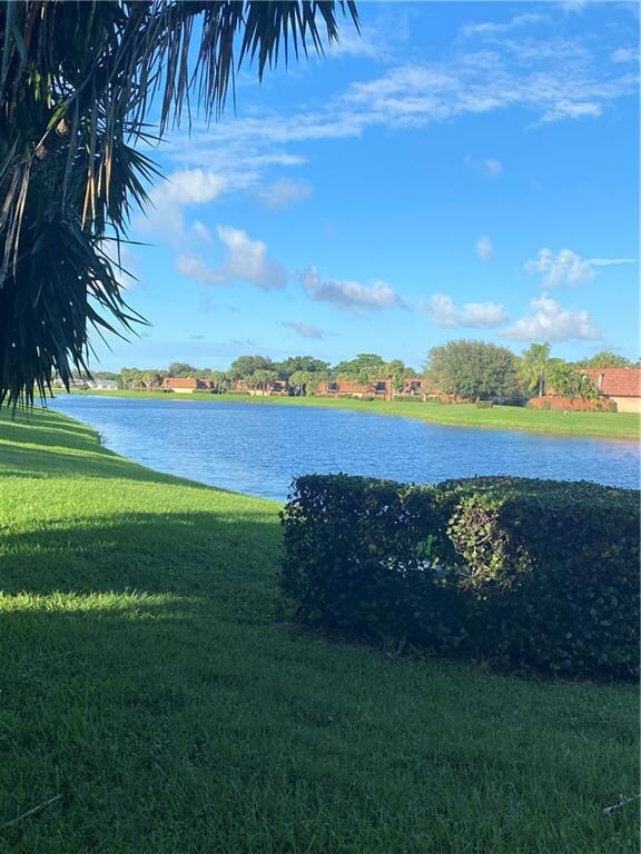 This is your next door neighbor -- the lake.