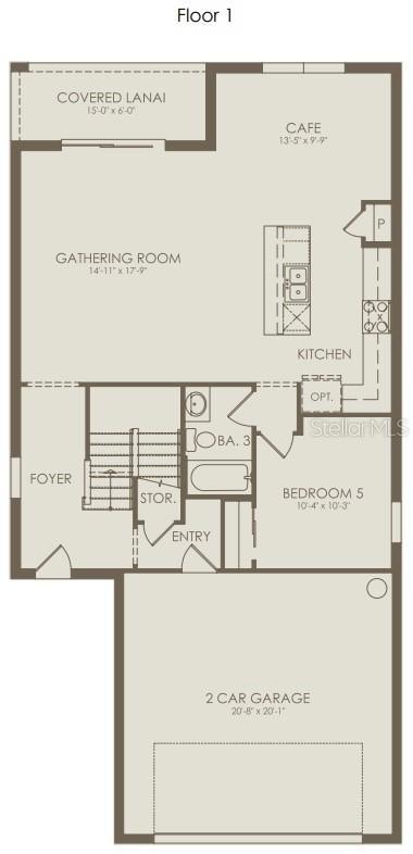 Floor Plan - Floor One