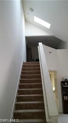 View of staircase