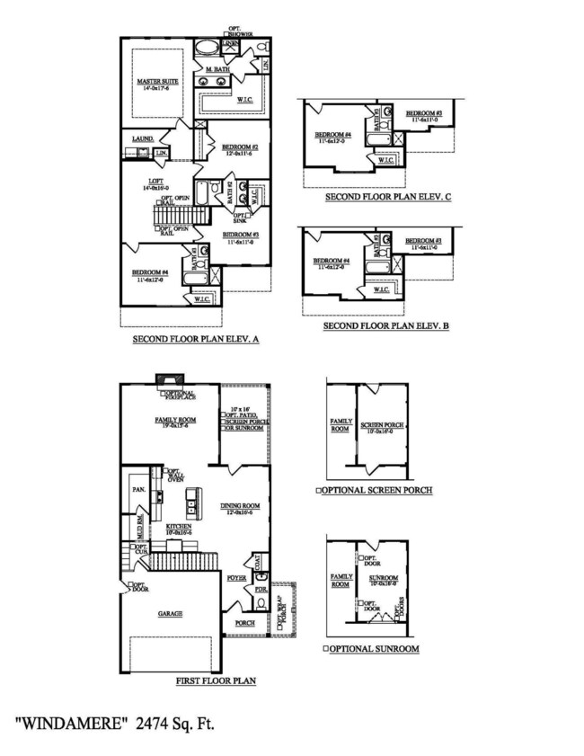 The Windamere_Sales Sheet