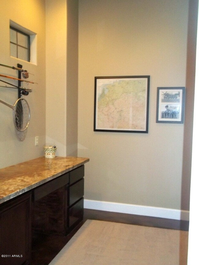 Desk area