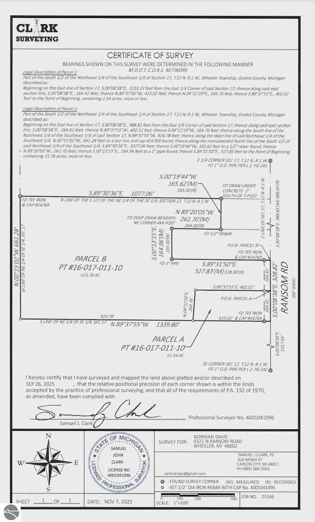 0 N Ransom Rd, Wheeler, MI 48662 - photo 3