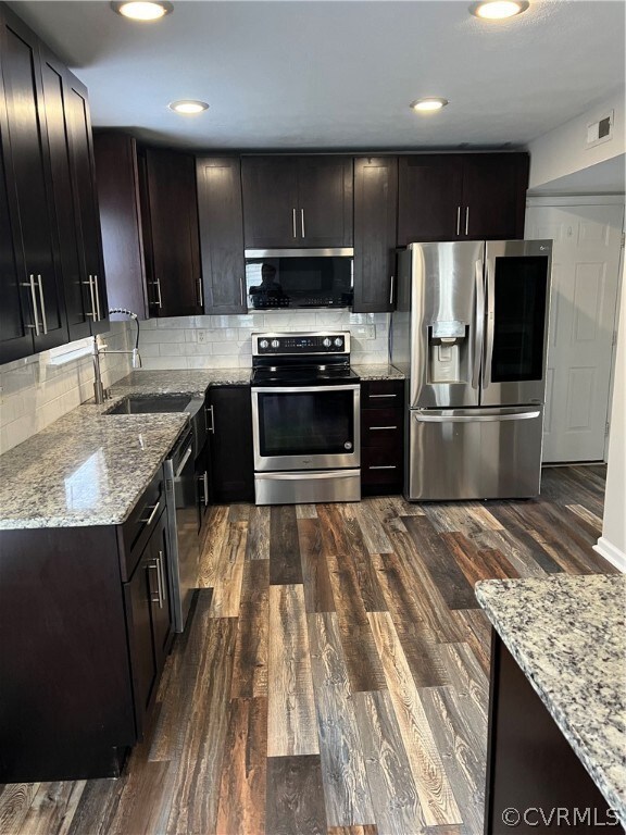 Totally upgraded with Granite tops & Stainless Ste