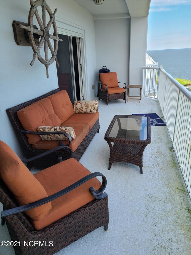 front balcony looking west