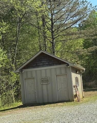 View of community shed