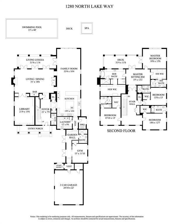 1280 N Lake Floorplan