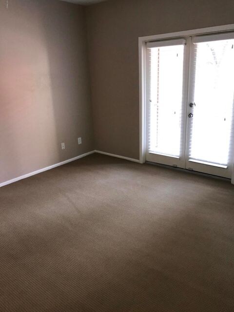 Bedroom French Doors to Patio
