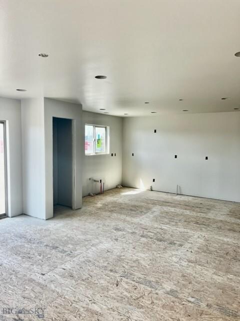 Kitchen under construction