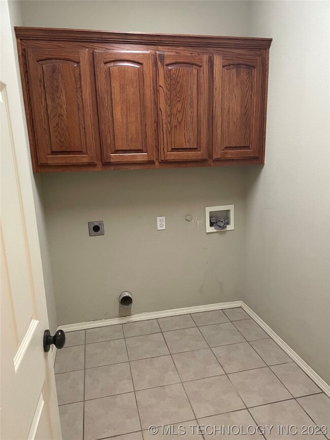 Laundry has electric