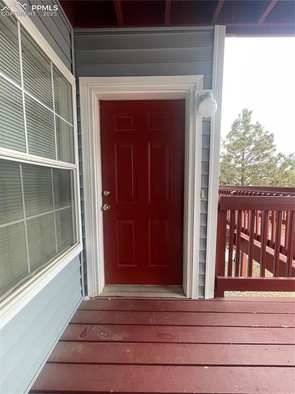 View of entrance to property