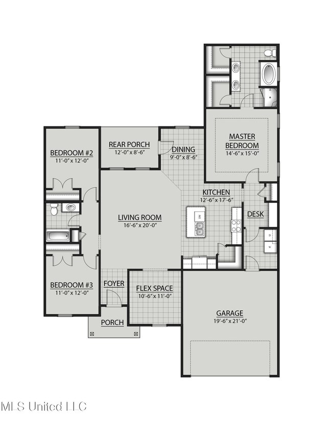 Redondo H-K - V Floor Plan