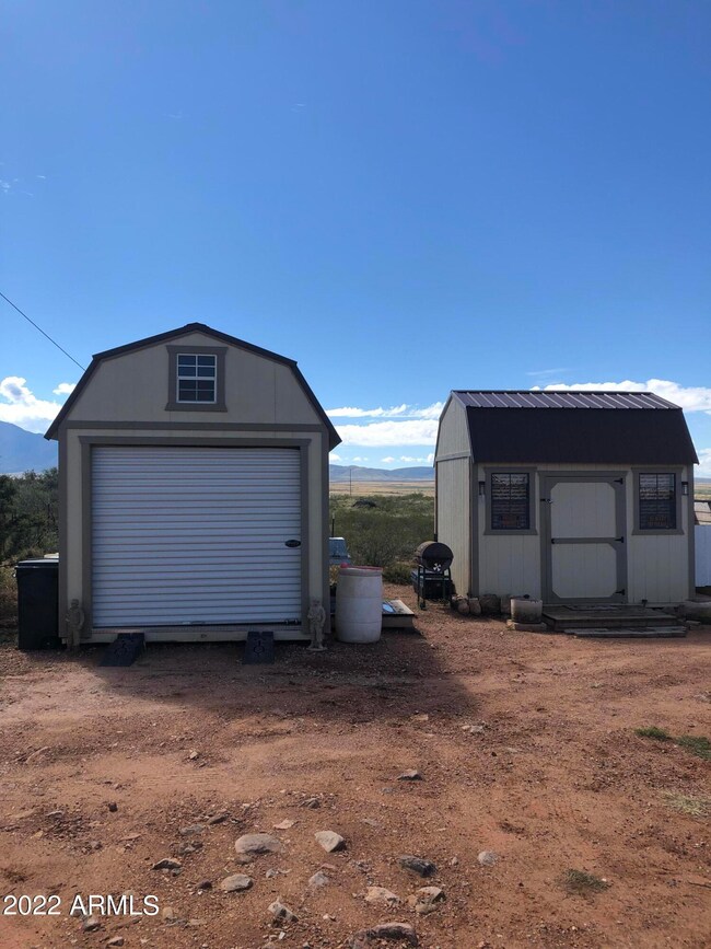 garage and shed