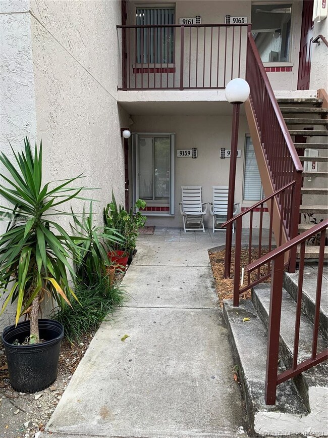 Entrance to unit 9159