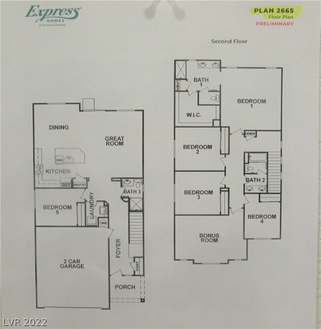 2665 Floor Plan