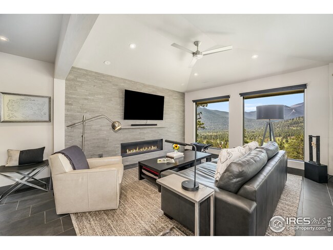 Enjoy the Captivating View of Longs Peak and Changing Light