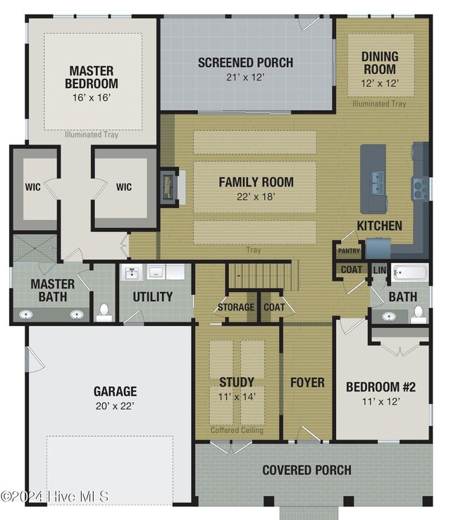 Pamlico 1st floor