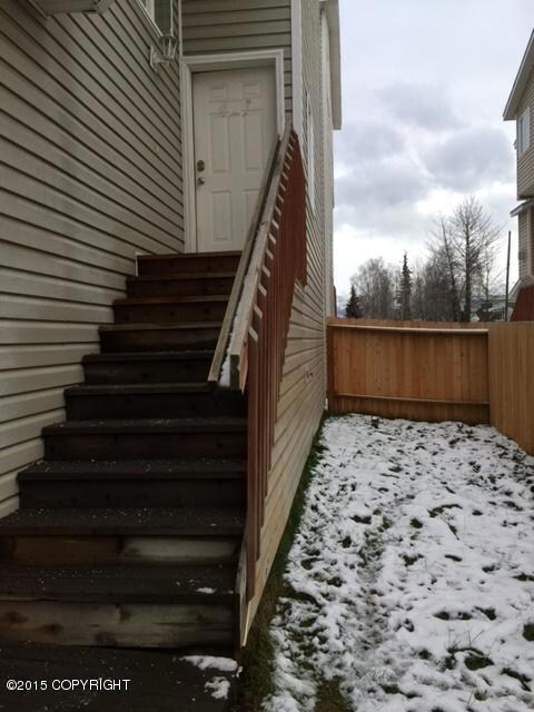 Inside yard to entry