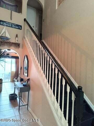 Entry way staircase
