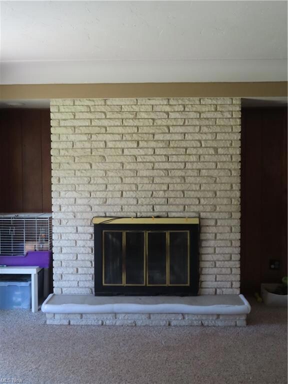 Fireplace in Family Room