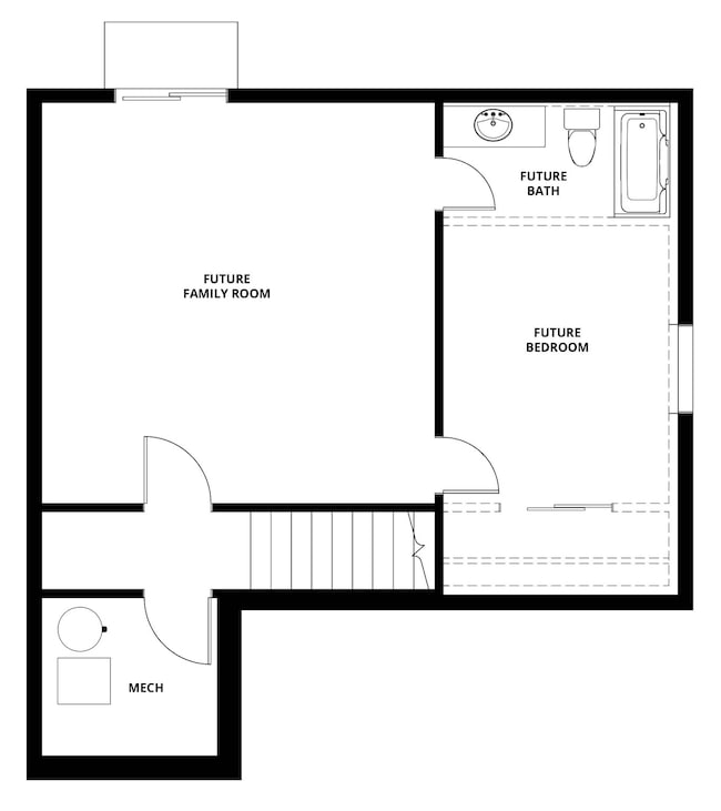 View of room layout