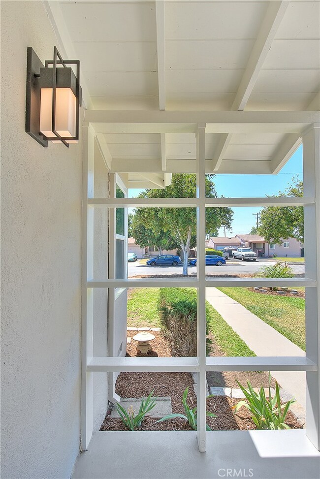 Front View looking out.